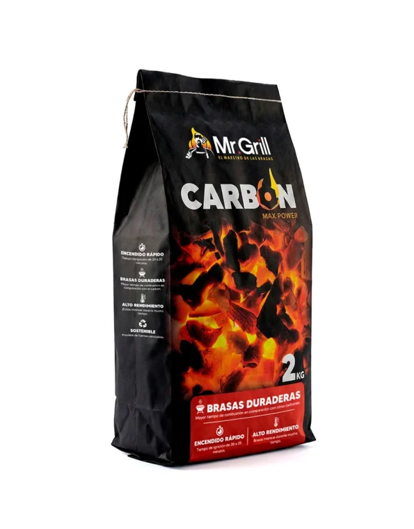 Carbón Max Power 2 kg Mr. Grill