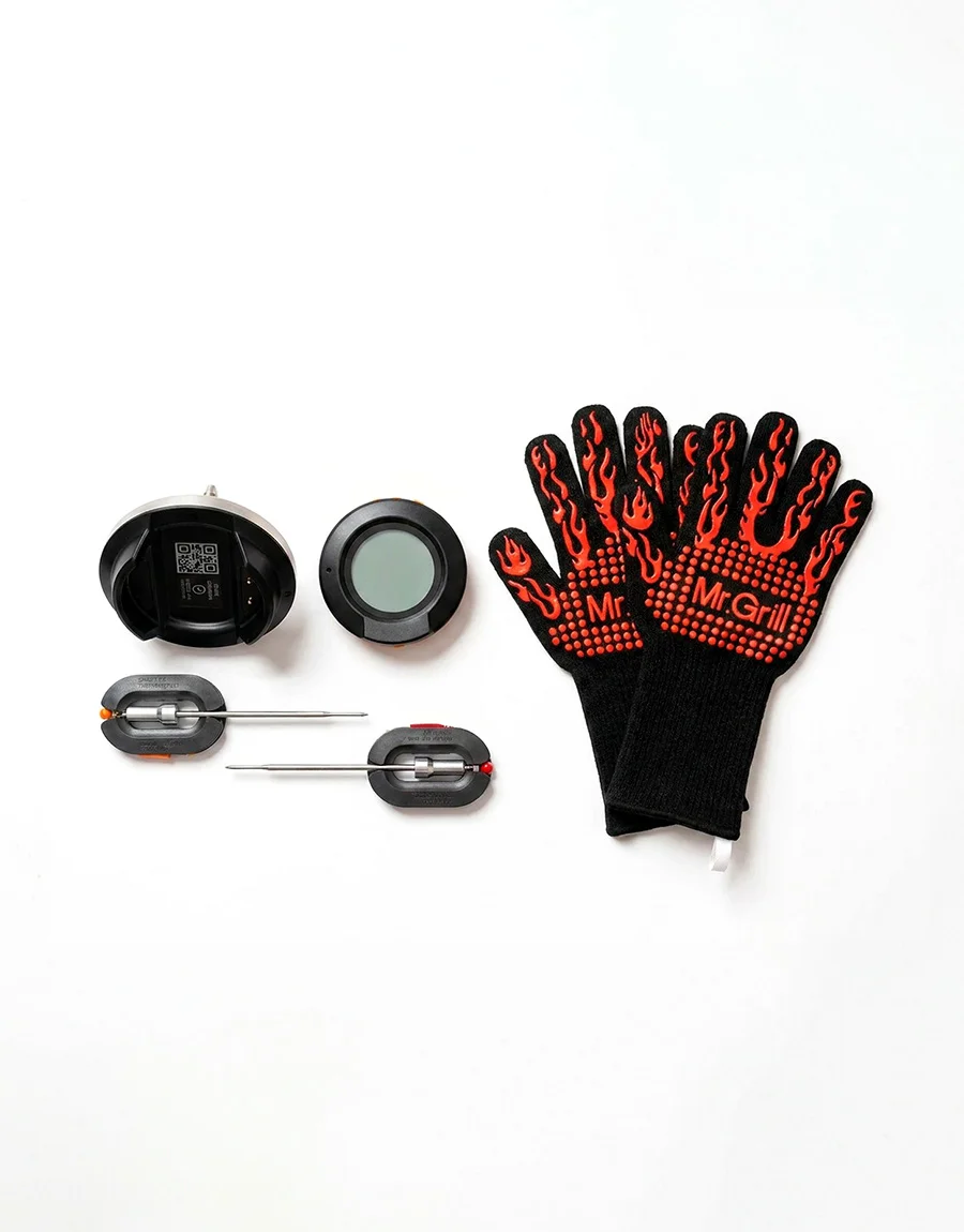 Termometro BBQ Inalambrico + Guantes de Fuego Rojos-Foto 1-900x1150PX-IA
