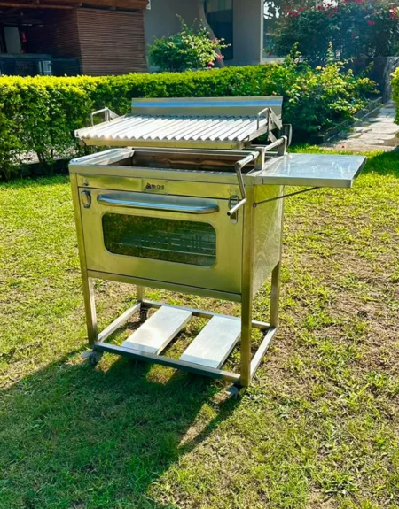 Parrilla Steel Pro con Caja China Deluxe "Seminuevo"