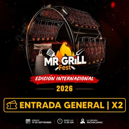 Mr. Grill Fest 2026 | Entrada General Doble